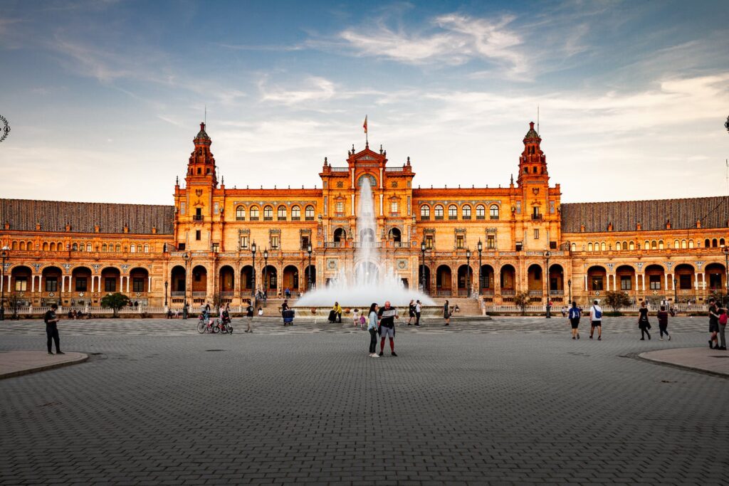 Plaza de España a Siviglia, Andalusia