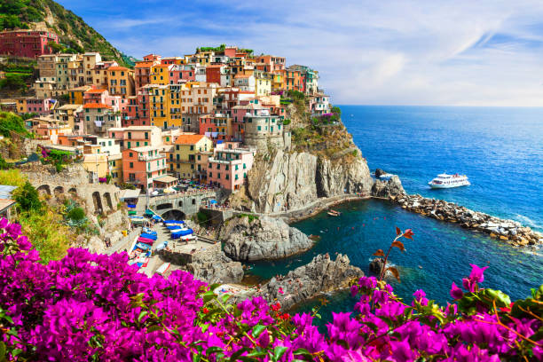 Manarola e il mare delle Cinque Terre